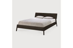 AIR BED - VARNISHED OAK - BROWN - MARTTRESS - WITHOUT SLATS 180 x 232 x 96	51192