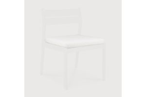 ETHNICRAFT JACK OUTDOOR DINING CHAIR SEAT CUSHION - OFF WHITE FABRIC 48 x 49 x 5	   21248