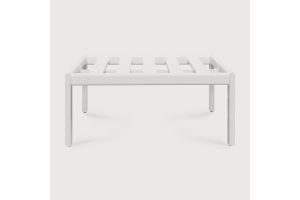 JACK OUTDOOR FOOTSTOOL FRAME - ALUMINIUM - WHITE 