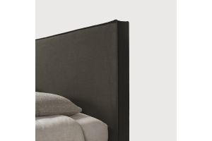 REVIVE BED REMOVABLE COVER - GREY LINEN 90X200