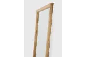 ETHNICRAFT LIGHT FRAME-FLOOR MIRROR-OAK 51299