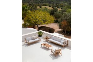 ETHNICRAFT JACK OUTDOOR 3 SEATER KUSSENS SET-21263