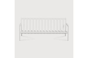 ETHNICRAFT JACK OUTDOOR BANK FRAME ALUMINIUM WHITE