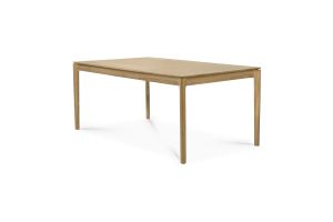 ETHNICRAFT BOK DINING TABLE - VARNISHED OAK - RECTANGULAR 140 X 80 X 76 55200
