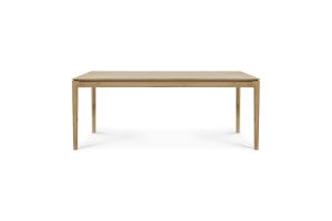 ETHNICRAFT BOK DINING TABLE - VARNISHED OAK - RECTANGULAR 200 X 95 X 76 55203