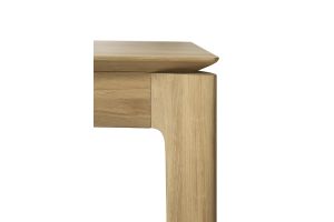 ETHNICRAFT BOK DINING TABLE - VARNISHED OAK - RECTANGULAR 200 X 95 X 76 55203