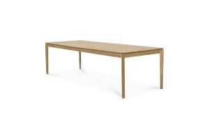 ETHNICRAFT BOK DINING TABLE - VARNISHED OAK - RECTANGULAR 240 X 100 X 76 55205