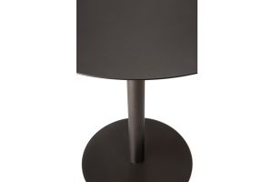 BLEND DINING TABLE - METAL TOP - DARK BRONZE - DARK BRONZE BASE - ROUND 90 X 90 X 76 60122