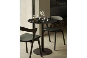 BLEND DINING TABLE - METAL TOP - DARK BRONZE - DARK BRONZE BASE - ROUND 90 X 90 X 76 60122