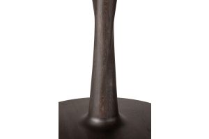 TORSION DINING TABLE - VARNISHED OAK - BROWN - ROUND 127 X 127 X 76 50025