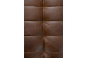 N701 MODULAR SOFA - CHESTNUT LEATHER - 1 SEATER 80 X 91 X 76 20289