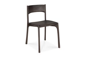 PI DINING CHAIR - VARNISHED TEAK - DARK BROWN 