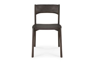 PI DINING CHAIR - VARNISHED TEAK - DARK BROWN 