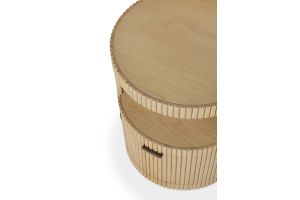 BOOMERANG DRAWER UNIT - OAK - 1 DRAWER - WITH KEYLOCK 45 X 45 X 55 50793