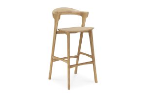 BOK BAR STOOL HIGH - VARNISHED OAK 50 X 53 X 103 51561