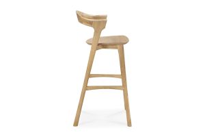 BOK BAR STOOL HIGH - VARNISHED OAK 50 X 53 X 103 51561
