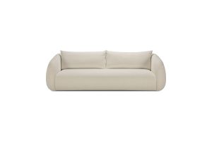 FIGUR SOFA - CHALK FABRIC - 3 SEATER 244 X 107 X 72 21403