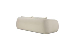 FIGUR SOFA - CHALK FABRIC - 3 SEATER 244 X 107 X 72 21403