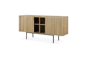 ROLLER MAX SIDEBOARD - OAK - 2 DOORS 168 X 45 X 80 50052