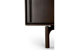 FLOW SIDEBOARD - VARNISHED MAHOGANY - ROSE BROWN - 2 SLIDING DOORS 168 X 45 X 82 35085