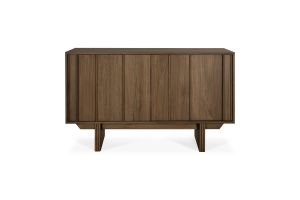 PILLAR SIDEBOARD - VARNISHED TEAK - WILD BROWN - 2 DOORS 119 X 45 X 70 14321