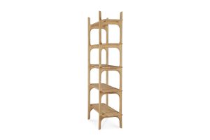 PI RACK - OAK - 5 SHELVES 110 X 39 X 187 51347