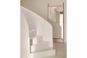 PI FLOOR MIRROR - OAK FRAME - RECTANGULAR 80 X 5 X 200 51284