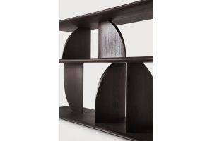 GEOMETRIC SOFA CONSOLE - TEAK 210 x 35 x 67	