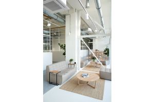 ETHNICRAFT OAK N701 SIDE TABLE 40x40x53