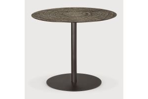 BLEND DINING TABLE - MINERAL TOP - RAY WHISKY 90 x 90 x 76 25936