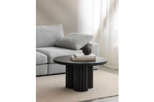 ARTISTIC ROME SALONTAFEL | 80 X 45 CM | ZWART EIKEN SALE SHOWMODEL DEN HAAG