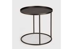 ETHNICRAFT OUTDOOR TRAY SIDE TABLE - S 49 x 49 x 47 (TRAY NOT INCLUDED) 30006