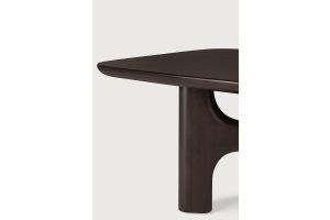 FLOW COFFEE TABLE VARNISHED MAHOGANY ROSE BROWN 150 x 60 x 34 CM 35097
