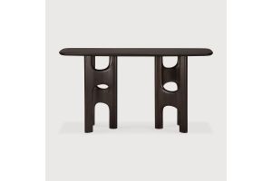 FLOW CONSOLE VARNISHED MAHOGANY  150 x 40 x 79 CM 35095