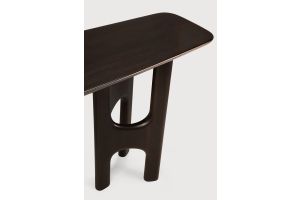 FLOW CONSOLE VARNISHED MAHOGANY  150 x 40 x 79 CM 35095