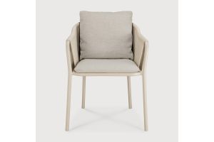 ETHNICRAFT CAPITAN OUTDOOR DINING CHAIR ALUMINIUM SAND 60221 59 x 64 x 75 CM