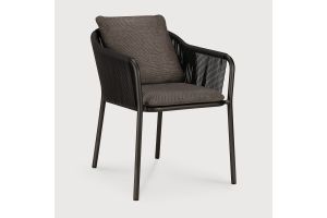 ETHNICRAFT CAPITAN OUTDOOR DINING CHAIR DARK BRONZE 60222 59 x 64 x 75 CM
