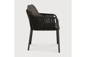 ETHNICRAFT CAPITAN OUTDOOR DINING CHAIR DARK BRONZE 60222 59 x 64 x 75 CM