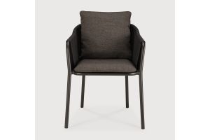 ETHNICRAFT CAPITAN OUTDOOR DINING CHAIR DARK BRONZE 60222 59 x 64 x 75 CM