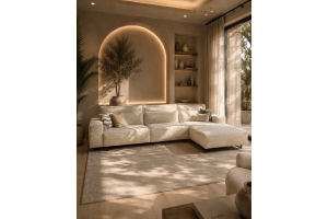 Vivre de Provence 4-zits Longchair XL (rechts) 340x190 cm SHOWMODEL AMSTERDAM