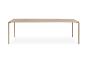 Linnea Maatwerktafel Eikenhout 240x100x76 cm  SHOWMODEL DEN HAAG 