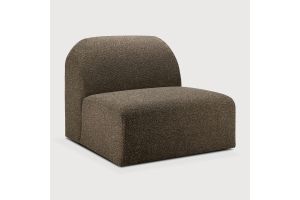 BULKY MODULAR SOFA 1 SEATER CEDAR FABRIC 21437