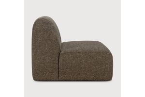 BULKY MODULAR SOFA 1 SEATER CEDAR FABRIC 21437