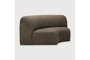 BULKY MODULAR SOFA 90 CORNER CEDAR FABRIC 21441 133 x 133 x 75