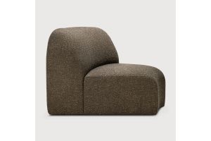 BULKY MODULAR SOFA  45 CORNER CEDAR FABRIC 21440 100 x 95 x 75 CM