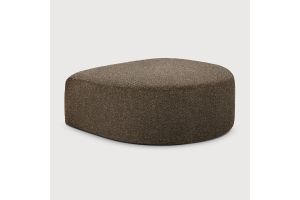 BULKY MODULAR SOFA SEMI CIRCLE STOOL CEDAR FABRIC 21443 95 x 95 x 40 CM