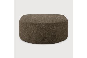 BULKY MODULAR SOFA SEMI CIRCLE STOOL CEDAR FABRIC 21443 95 x 95 x 40 CM