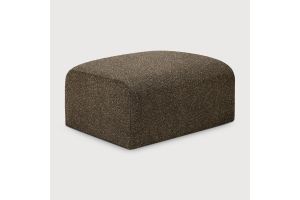 BULKY MODULAR SOFA FOOTSTOOL CEDAR FABRIC 21442 80 x 60 x 40
