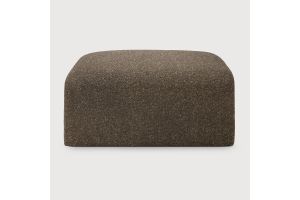 BULKY MODULAR SOFA FOOTSTOOL CEDAR FABRIC 21442 80 x 60 x 40