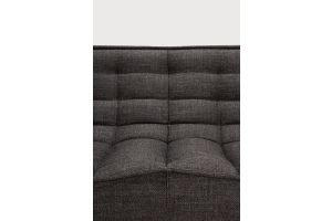 ETHNICRAFT N701 SOFA-3 ZITS ARM GREY 245x91x76 20217